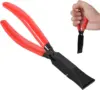 Steel Metal Hand Seamer 7-Inch Bender Plier Tools Sheet Metal Seamer Form Edge Seamer Seaming Plier with Ergonomic Handle 1