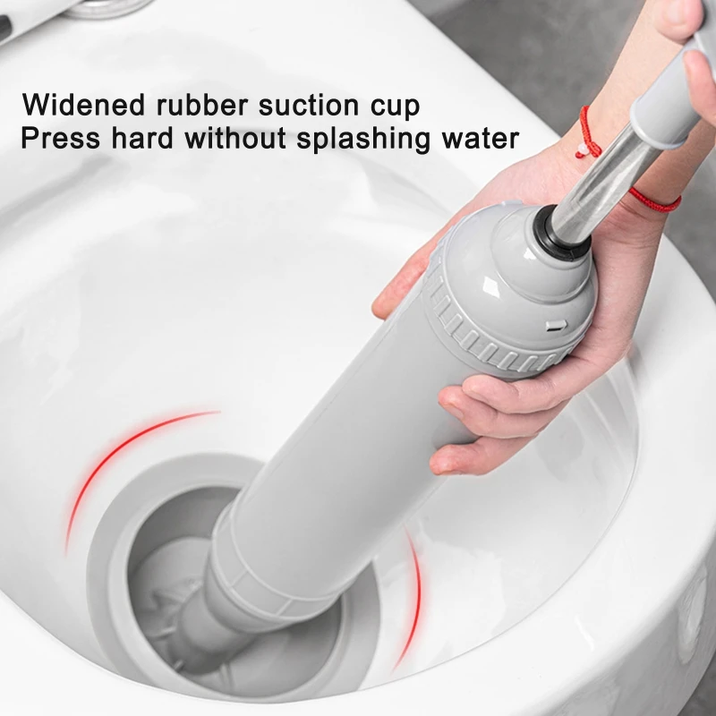 Manual Powerful Toilet Plunger Bathroom Sink Plumbers Plunger Air Drain Blaster Toilet Unclogger bathroom accessories