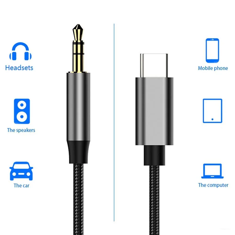 -C-AUX    ̺ DAC ڵ ڵ 3.5MM  ̺,   ȭ 