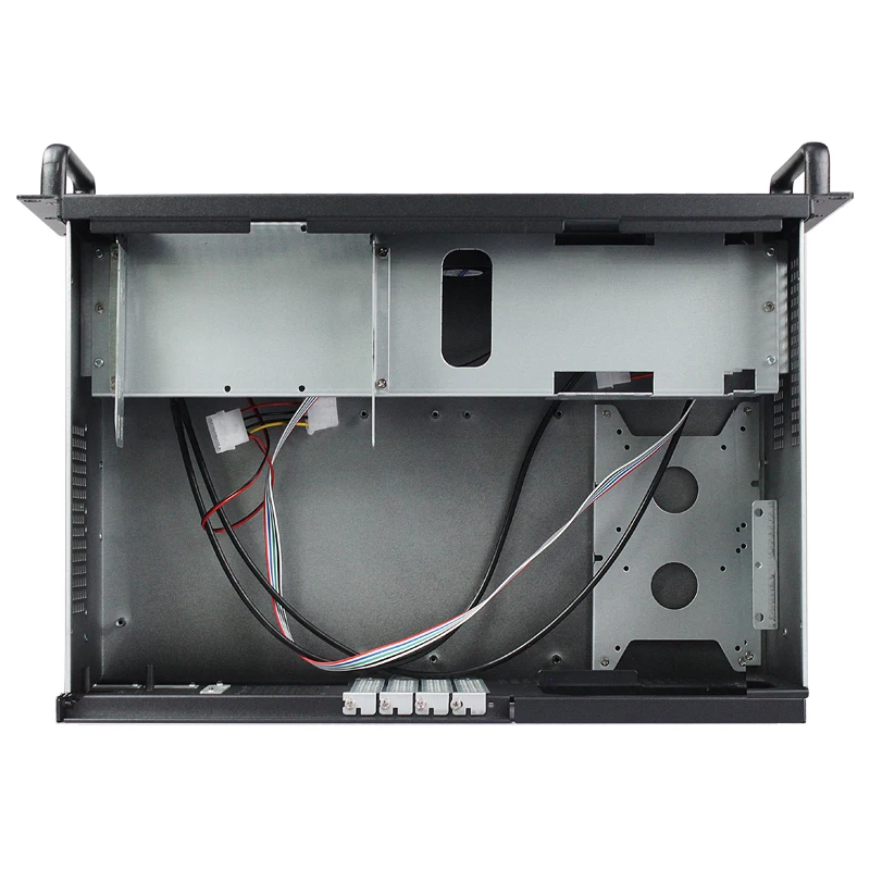 Short depth 300mm 3u atx server case with 5025 CD-ROM bench-mount server chassis for wall mounted cabinets