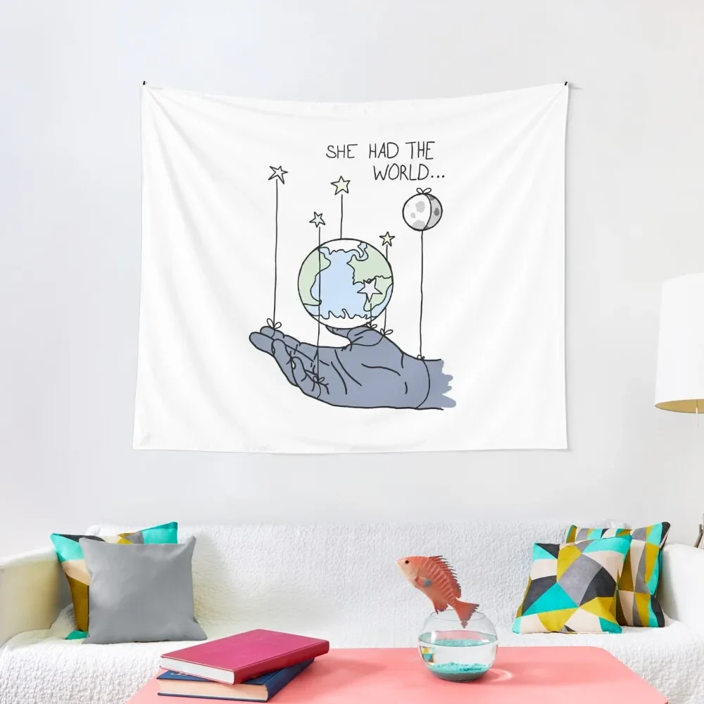 

She Had The World Lyrics Tapestry Bedrooms Decor Wall Deco Tapestry
