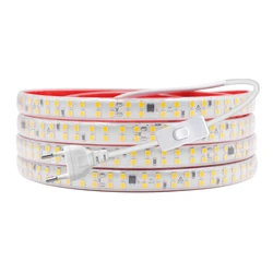 High - Density LED Strip Light with Flexible Adhesive and Power Kit - Waterproof and Customizable Lengths (Cold 6000 - 6500K)