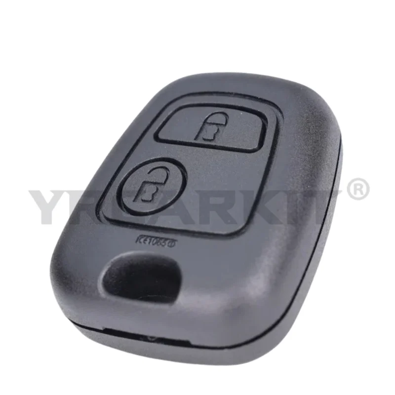 Key Case Remote Car Key Fob Shell Case Replacement 2 Buttons For Peugeot 206 207 307 408 607 For Citroen C1 C2 C3 C4 Xsara Picasso
