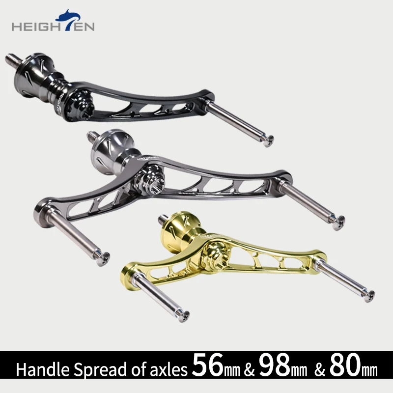 HEIGHTEN Angelrollen-Griff 56/80/98mm für Angelrollen-Zubehör