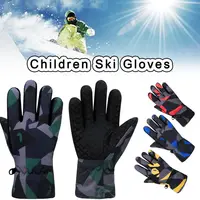 New Children Kids Winter Snow Warm Gloves Boy Girls Ski Snowboard Windproof Waterproof Thicken Keep Warm Winter Must 1