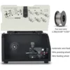 MIG Welder,Flux Core Welder Machine 110V 130Amp, Gasless MIG Welding Machine IGBT Inverter Welder Portable Wire Feed Welder 5