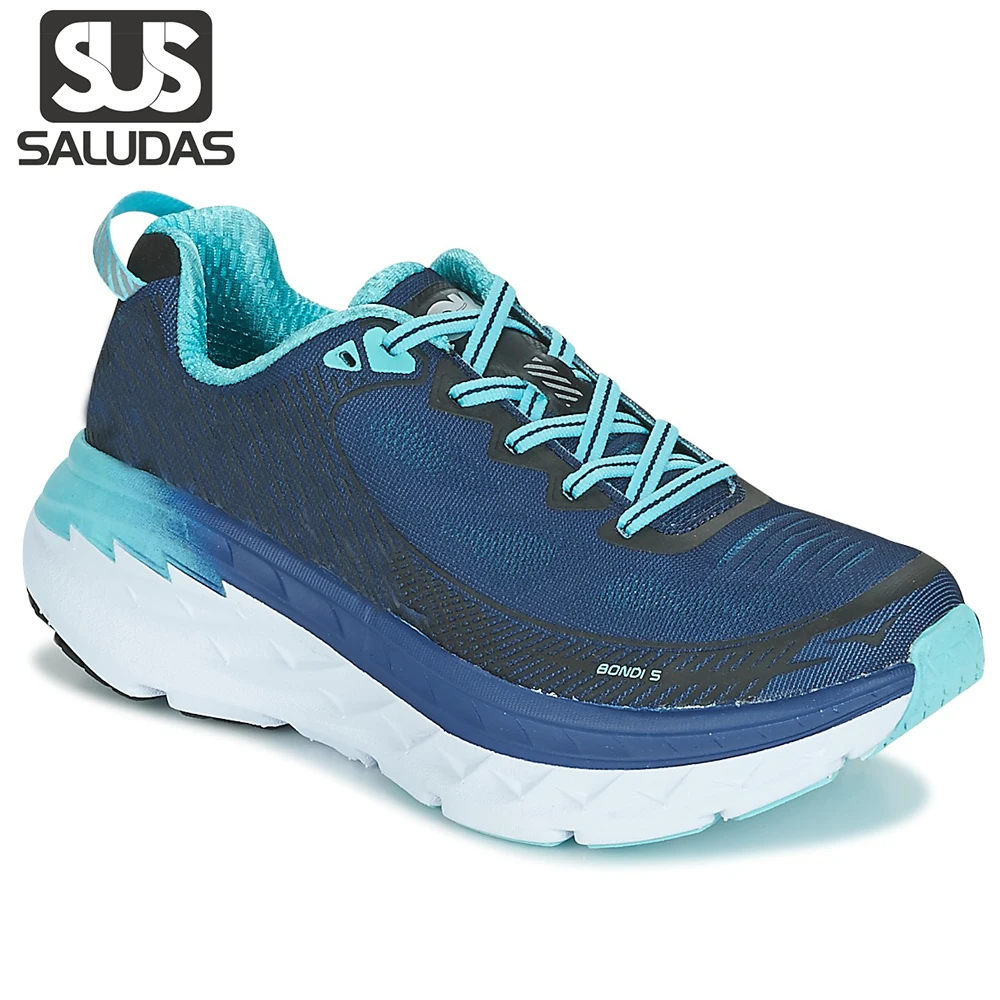 

SALUDAS Bondi 5 Running Shoes Outdoor Fitness Sports Shoes Casual Comfortable Tennis Shoes Platform Cushioned Road Running Shoes