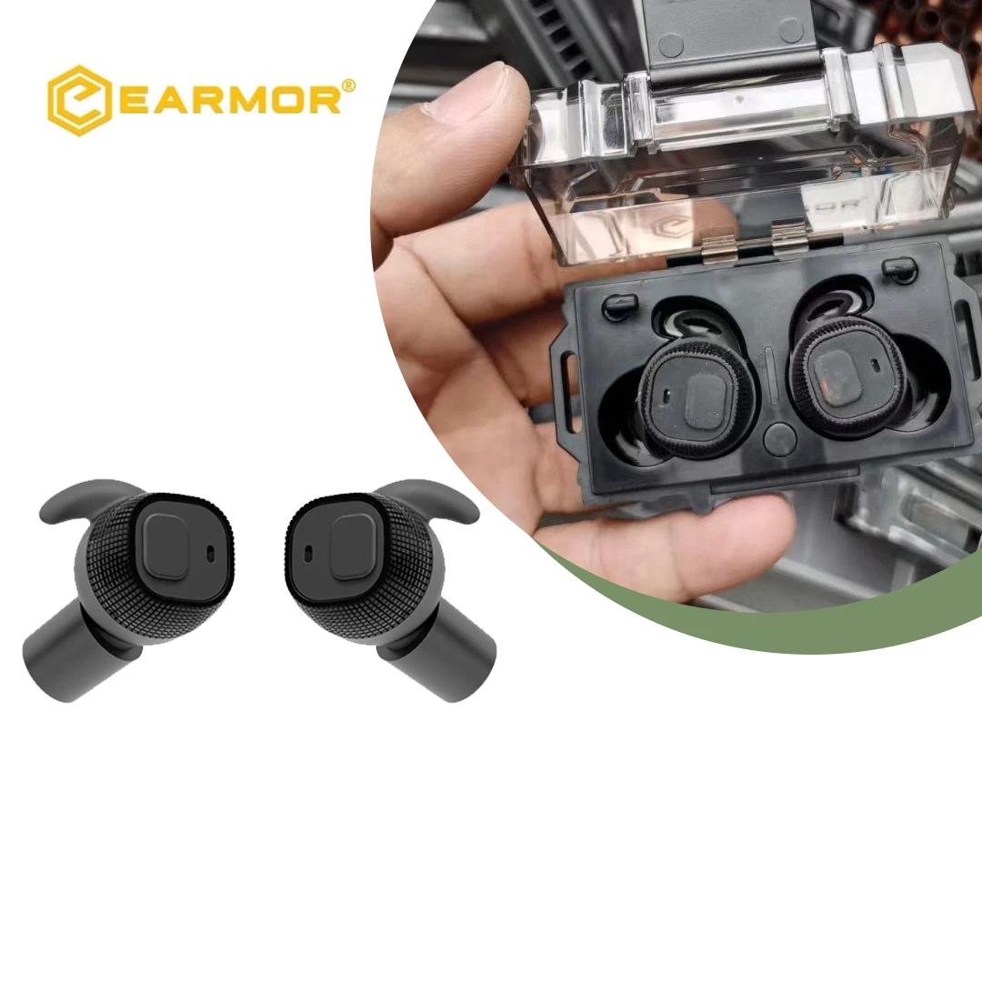 EARMOR Shooting Concha Foam Earplugs Tactical Headphones Replacement Earplug Accessories, Accessories for M20/M20T 3
