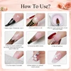 18g/box Acrylic Powder Red Pofessional White Nude Acrylic Nail French Manicure Powder for Nail Extension Acrylic Nail System 5