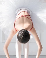 Ballet Leotards for Women Adult Dance Camisole Gymnastics Leotard Ballet Costume Red Black Bodysuit Swimwear Swimsuit Women pink - Image 2