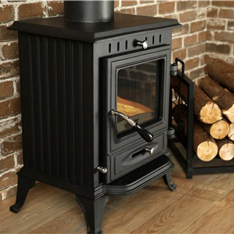  Small Cast Iron Stove for Outdoor Camping, Outdoor Stove, Mini  Camping Stove, Cast Iron Fireplace, Brick Lined Fireplace