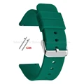 Dark Green-Silver