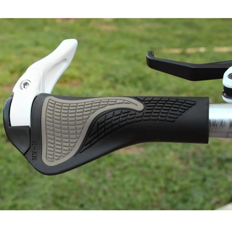 Cycling Mountain Bicycle Bike Grips Handlebar Grips Handle Bar Grip End LOCK-ON Ergonomic Bicycle Accessories