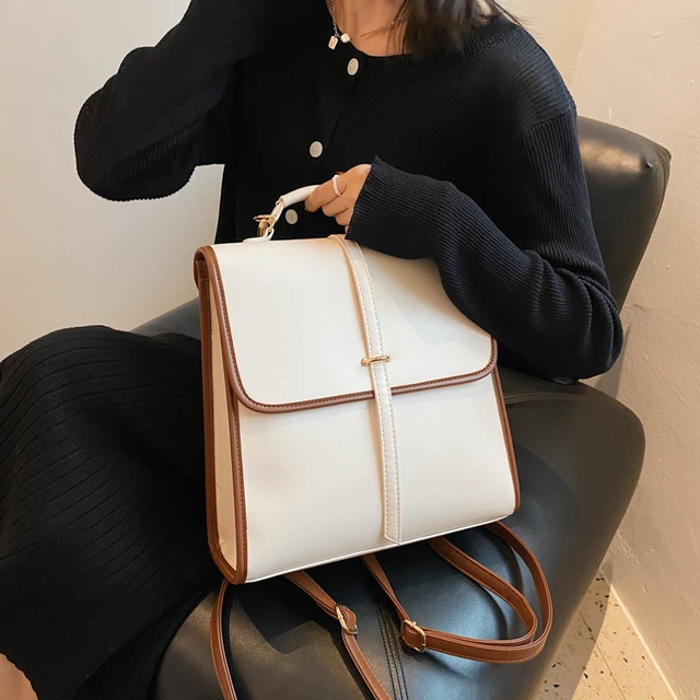 2023 Women's Backpack Leather Clutch One Shoulder Messenger Mobile Phone  Bag Luxury Brand Handbag Outdoor Casual Backpack - AliExpress
