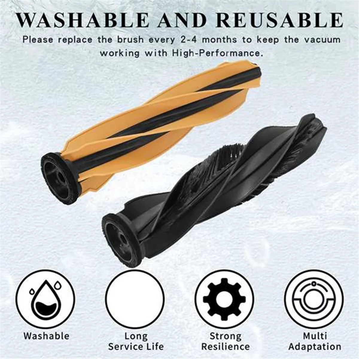 XMLX 34PCS Brush Filter Dust Bag Mop Cloth Kit for X50 Ultra / S40 Enhanced Edition Vacuum Cleaner Replacement Parts