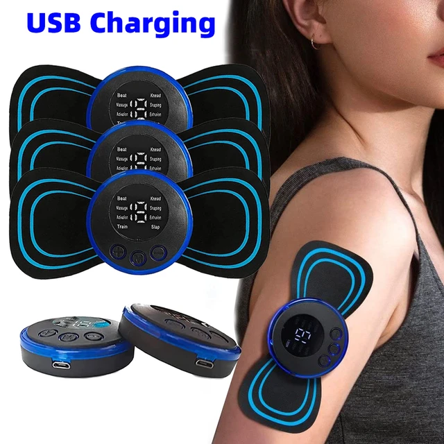 Neck Rechargeable Massager Lcd Display EMS Electric Cervical Massage Patch  Pain Relief Relaxation Muscle Stimulator Dropshipping – ProWeb Produtos