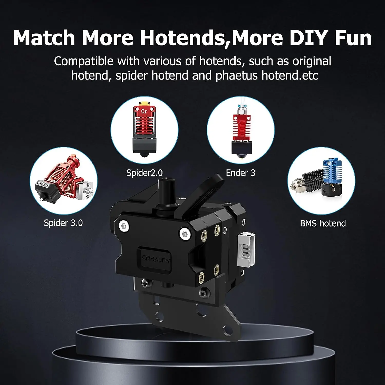 Crialidade-sprite Extrusora se para Faça Você Mesmo Ender3 v2 Ender-3 Pro Ender5 Pius Cr10 Impressora 3d Novo - Imagem 4