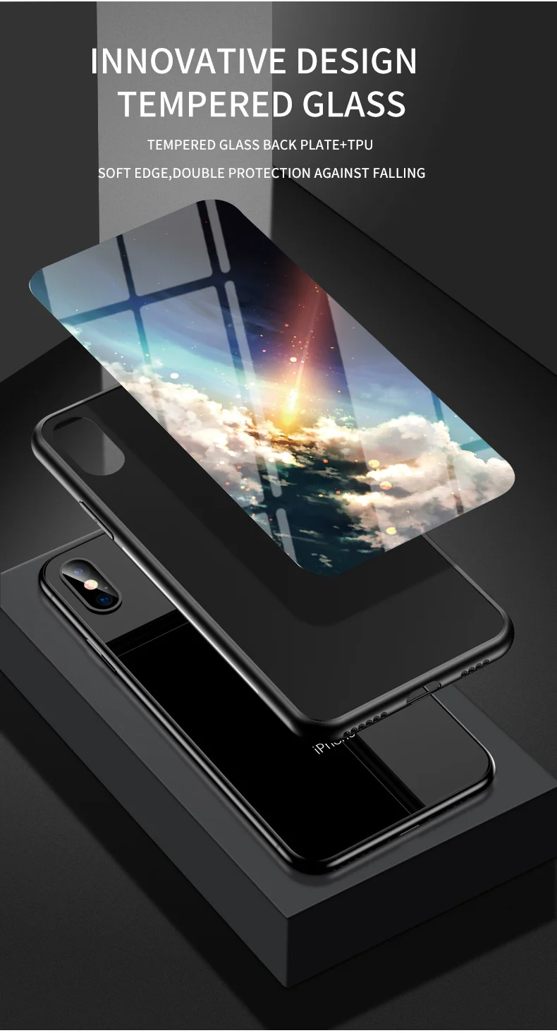 Για Nova 5 7 8 9 Pro γυάλινη θήκη DECLAREYAO Luxury Hard Mirror Tempered Glass Coque Για Huawei Nova 3E 4E 6SE 7SE 8SE 9SE_voghion.com