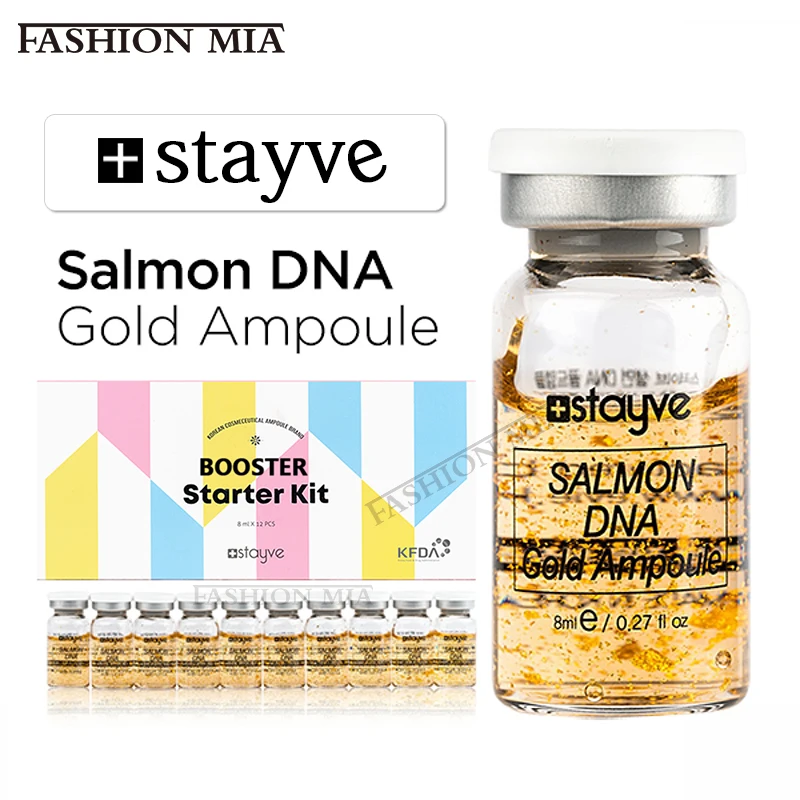 Salmon ve somon DNA altın ampul BB krem kızdırma Serum Dermawhite  beyazlatma cilt parlatıcı özü yüz bakımı sıvı fondöten - AliExpress