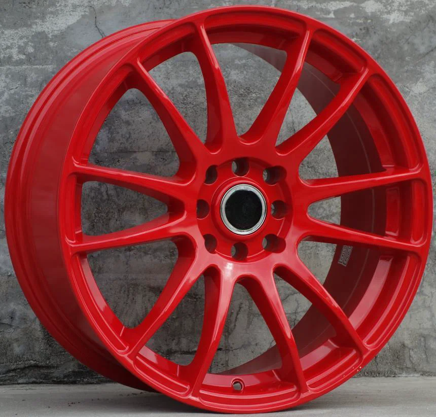 Rosso 17 Pollici 17X7.5 4X100 4X114.3 Cerchi In Lega Per Auto Adatti Per Hyundai Elantra Mazda Mx-5 626 Honda Accord Integra Toyota Corolla
