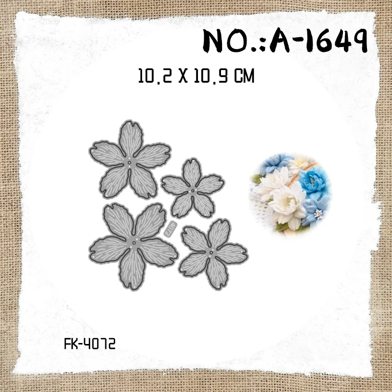 Nuovi Arrivi Scrapbooking 2024 AG(1614-1655) Nuove Fustelle in Metallo per Decorazione Scrapbook Fai da Te e Creazione di Carte - immagine 5