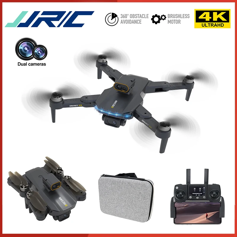 

Профессиональный Квадрокоптер JJRC X21 4K с двойной HD-камерой для аэрофотосъемки препятствий, игрушки, бесщеточный двигатель, складной Дрон с GPS