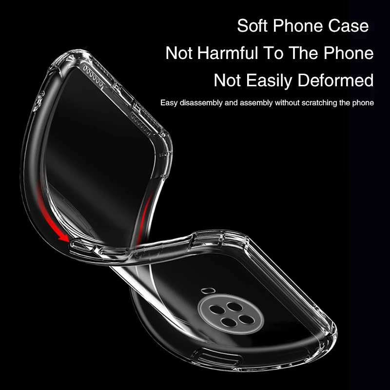 Airbag Shockproof Phone Case for Xiaomi Redmi Note 9S 9T Pro Max