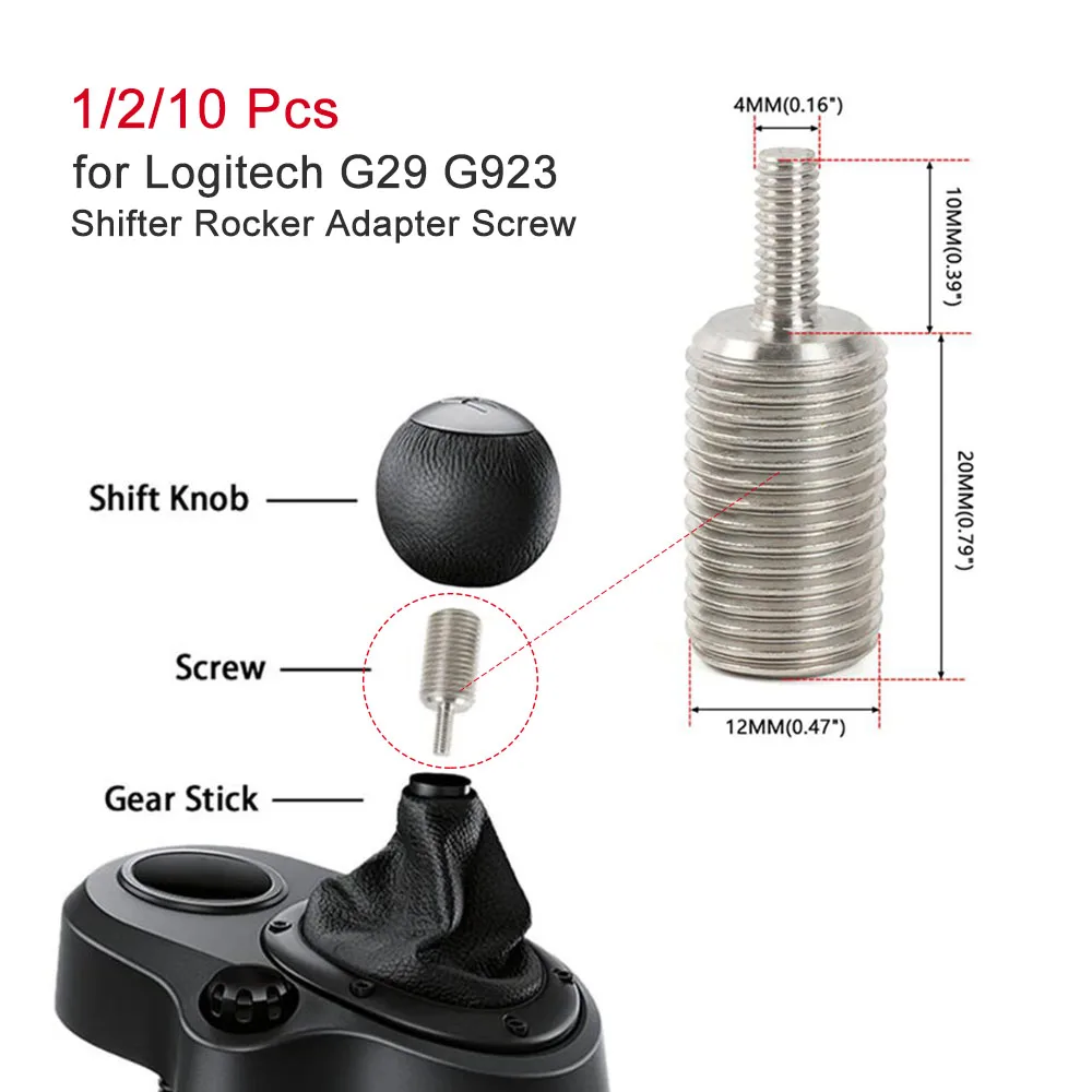 Per Logitech G29 G923 Vite Adattatore Cambio A Bilanciere Vite Da Gioco Testa Del Cambio Viti A Bilanciere Accessori