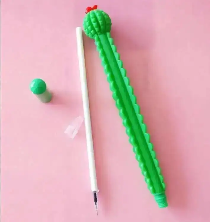 1 Stück Lytwtw's Cactus Gelstift Pflanzen Neutral Schule Bürobedarf Schreiben Schreibwaren Niedlich Kawaii Kreative Ziemlich Schöne Stifte – Detail 20