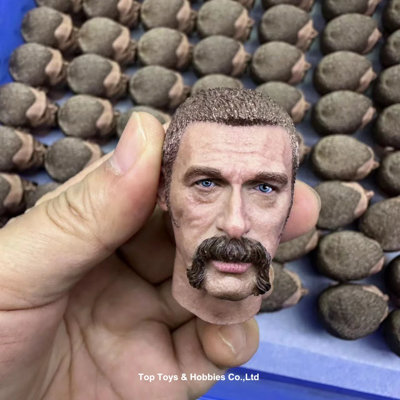 

1/6 Scale Male Head Sculpt SAS Sniper John Price Head Carving Model Fit 12'' Soldier Action Figure Body Dolls