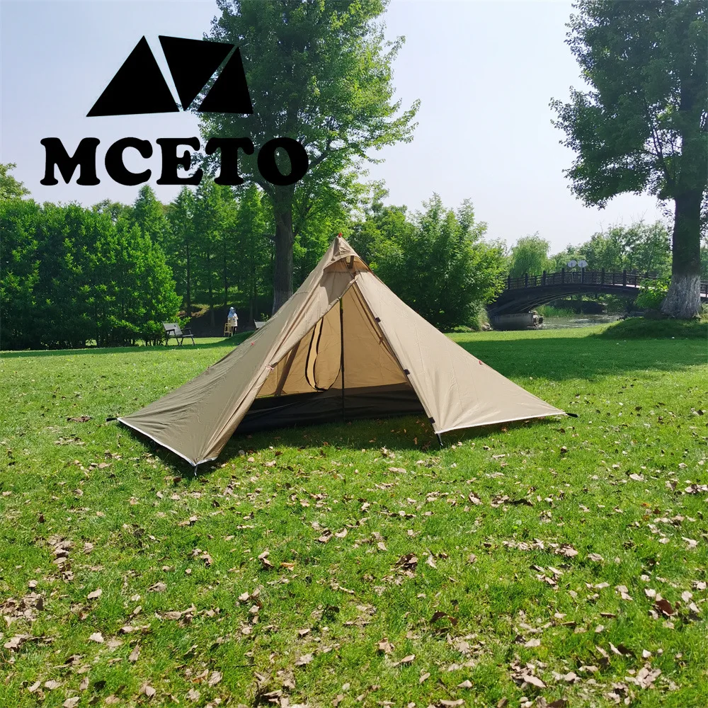 Tenda Da Campeggio A Piramide Ultraleggera Per Persona Singola Tenda Da Campeggio Per Attrezzature Da Esterno Tenda Da Campeggio Carpa De Campamento P