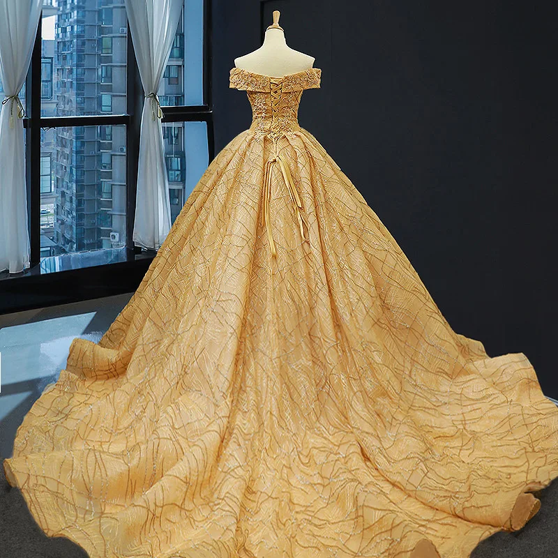 ZL120 New style ball performance evening dress