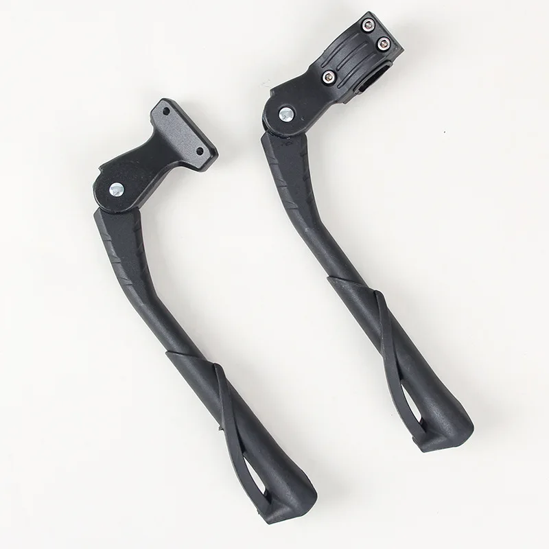 조정 가능한 알루미늄 합금 자전거 킥스탠드 MTB E-Bike 2홀/3홀용 자전거 측면 지지대