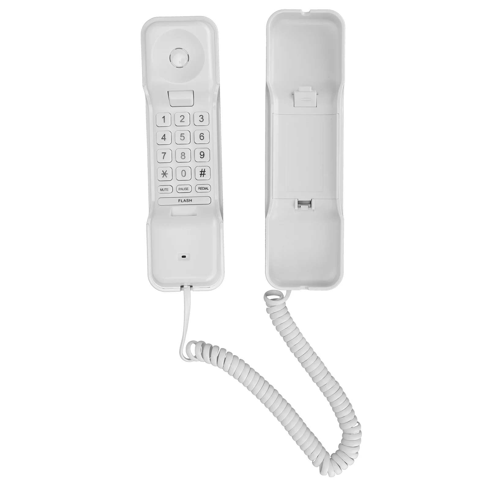 ST-309 Corded Phone Wall Mountable 1 Handset Corded Telephone for Home Business Hotel Guest Room Wall Mounting Corded Phone