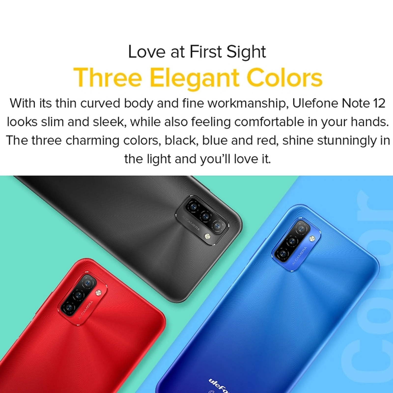 Смартфон Ulefone Note 12, 4 Гб, 128 ГБ, 7700 мАч, экран 6,82 дюймов,  процессор Unisoc, Tiger T310, 4G, разблокировка по отпечатку пальца, лицу,  OTG сотовый телефон | AliExpress