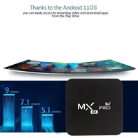 MX-PRO TV Box 8GB 128GB Android 11 Support 4k HD 4G 5G Dual WiFi Quad-Core H.256 3D iptv - Image 5