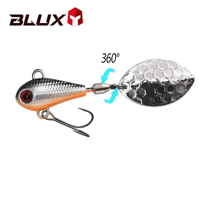 BLUX SPINTAIL Fishing Lure 4.5g 7g 11g Mag Tail Spinner Shad Metal