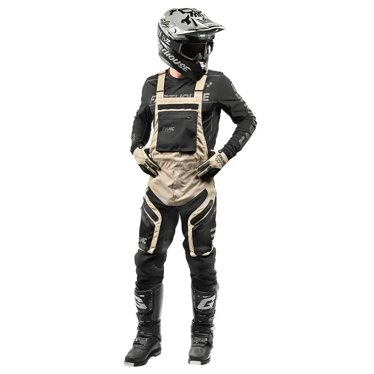 MX Gear Set MOTORALLS PANT OVERALL SET Motocross Gear Set Motorcycle Racing Pant MX Suit 5color For MX Gear Set motocross gear set