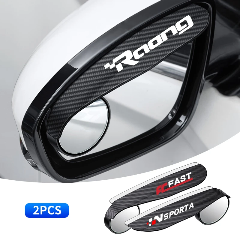 2 Pz/Set Car Rain Shield Blind Spot Specchietti Per Dacia Duster Spring Logan Sandero Stepway Lodgy Mcv Accessori Esterni Auto