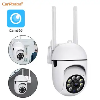 iCam365 APP IP Camera Smart Outdoor Home Security WIFI CCTV Surveillance with Color Night Vision Wireless HD 2-Way Audio 1080P 1