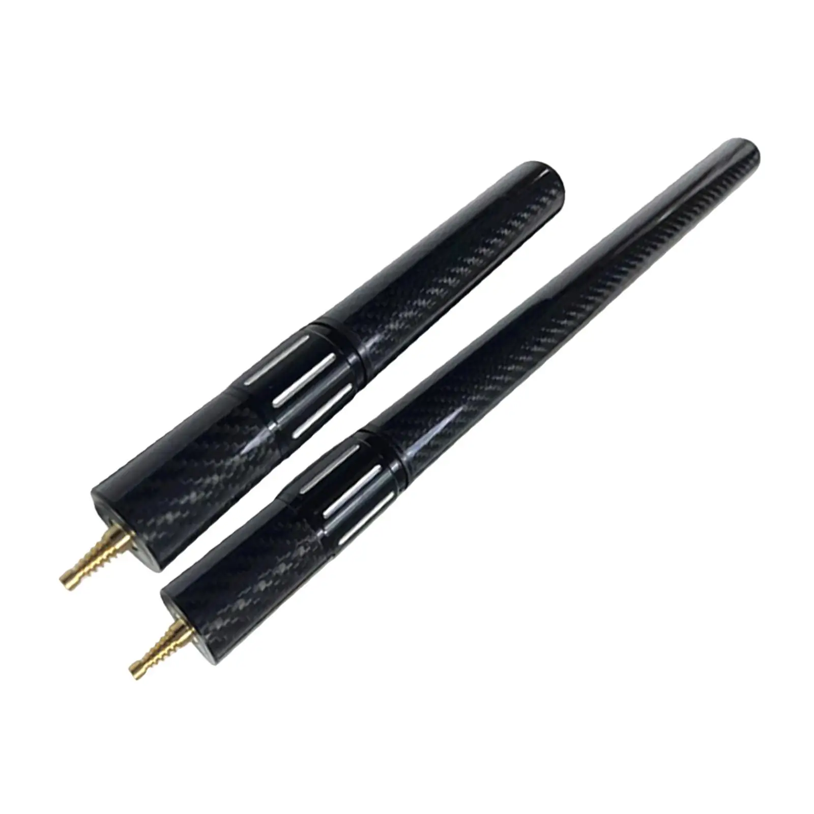 2x Telescopic Pool Cue Extender Billiards Cue Extension Tools Durable Snookers Cue Extension for Men Women Training Accessory