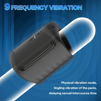 Automatic Male Masturbator Telescopic Rotation Man Masturbation Equipment Go and Come Thrusting Adult Goods Sex Toy for Men