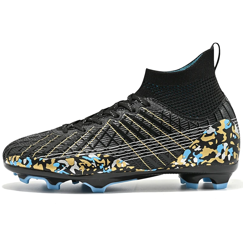 TF/FG High/Low Ankle Herren-Outdoor-Grasfrei-Trainings-Fußballschuhe für fünf Personen_voghion.com