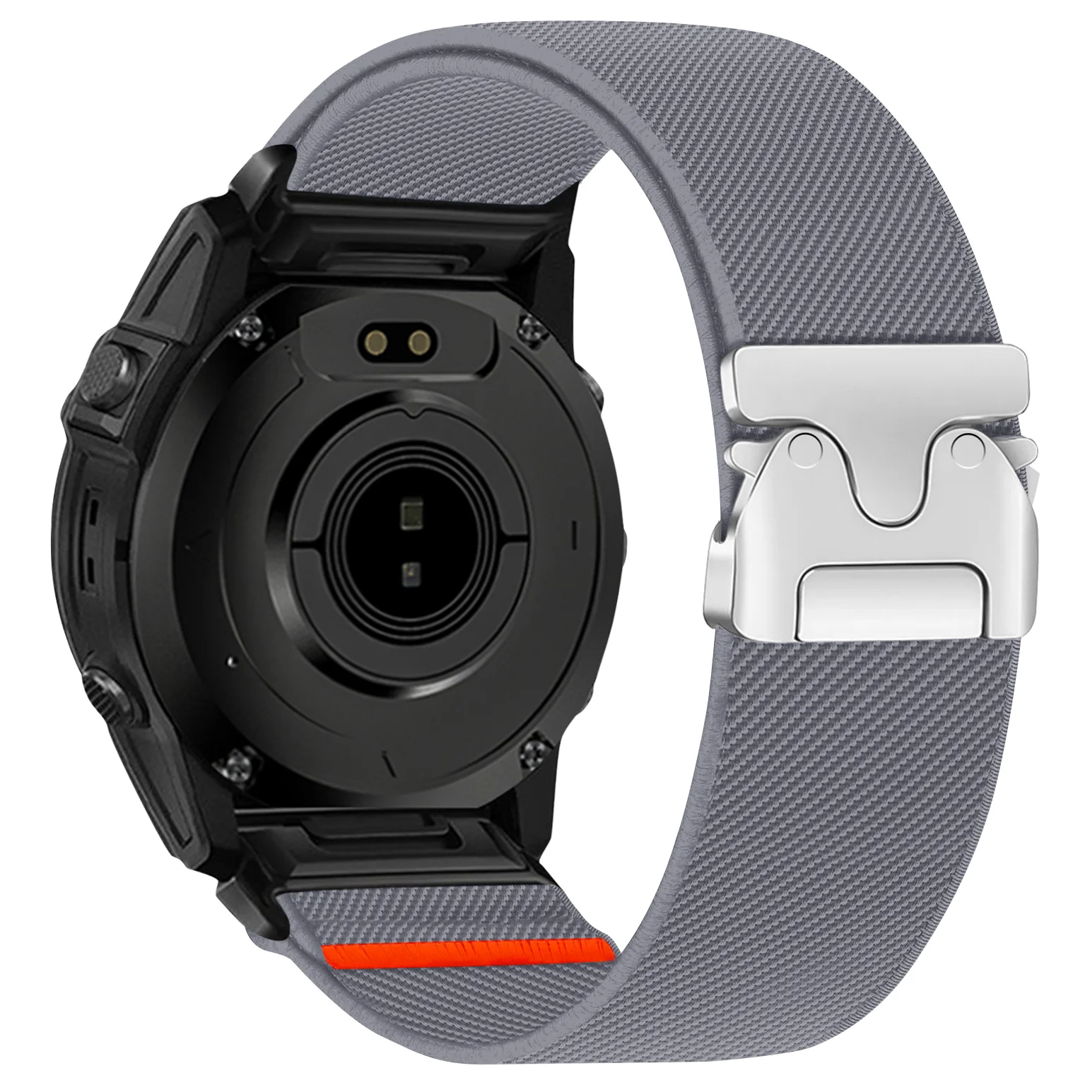 Premium Elastic Nylon Sport Watch Strap with Parachute Style Buckle