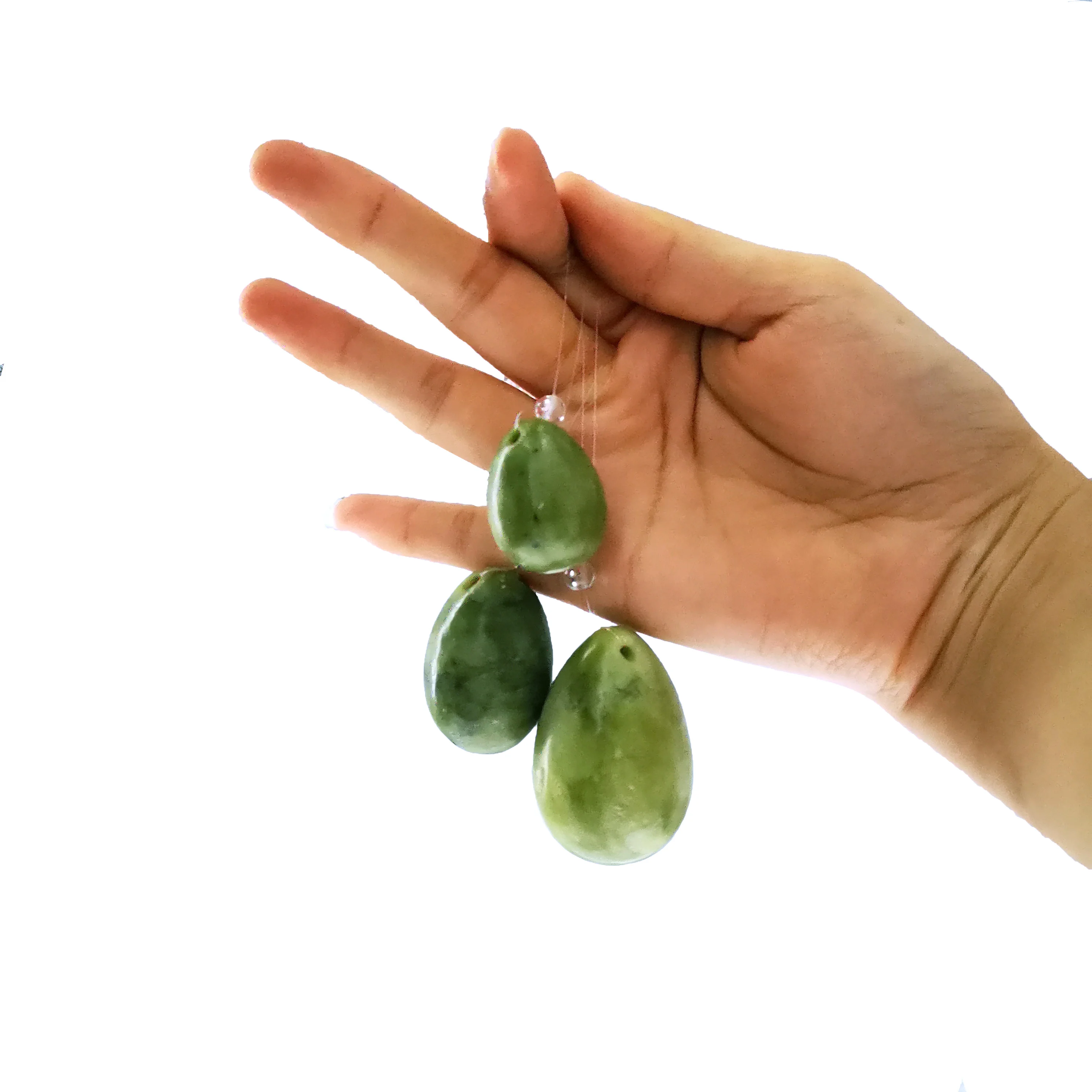 Natural Jade Egg Kegel Women Pelvic Floor Muscle Kegel Exercise Yoni Egg Massage ball Tightening Vaginal Ben Wa Ball kegel balls