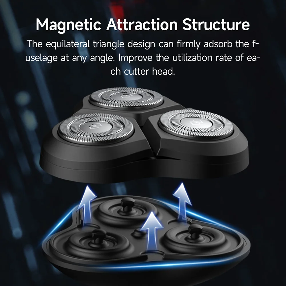Gadgetoo Huanxing Electric Shaver S7 Wireless 3D Floating Cutter Head Razor