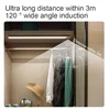 LED Night Light 20/30/40/60CM Motion Sensor Wireless USB Cabinet Night Light Wardrobe Lamp For Kitchen Cabinet Bedroom Wardrobe 3