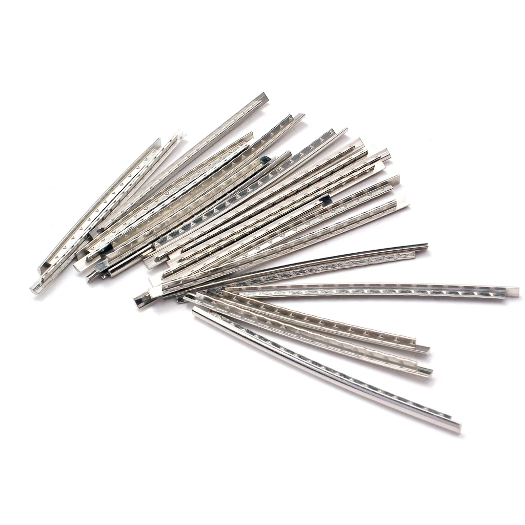 Stainless Steel Guitar Fret Wire 24Pcs/ Set 24 Fingerboard Frets 2.7mm for Acoustic Guitar Parts guitar tuning pegs