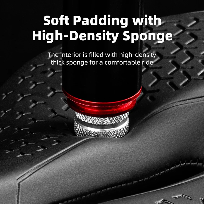 Bicycle Saddle Seat Shock Absorption High Density Sponge Hollow MTB Race Front bicycle saddle