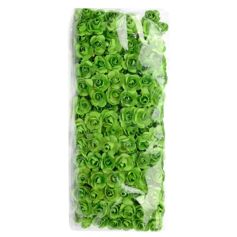 144 Stück künstliche Rosen aus Papier, Blumenstrauß für Valentinstagsgeschenke, Zubehör, Partyzubehör, Hochzeitsdekoration, Heimdekoration – Detail 18
